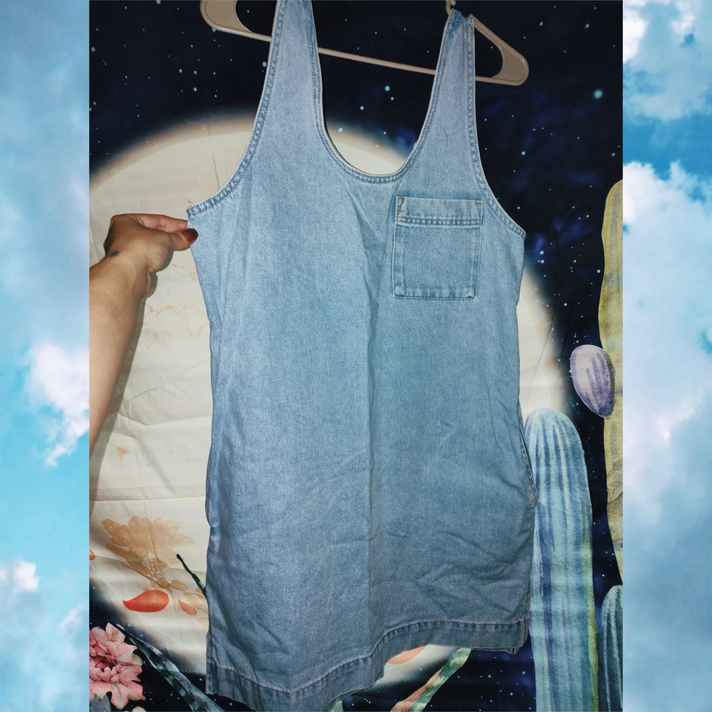 Universal Thread Light Blue Denim Dress